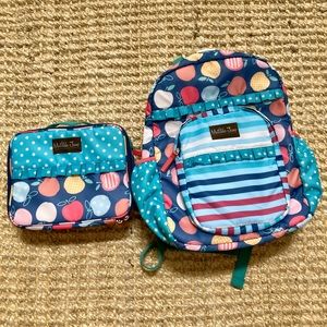Matilda Jane Homework Time backpack and lunch box.